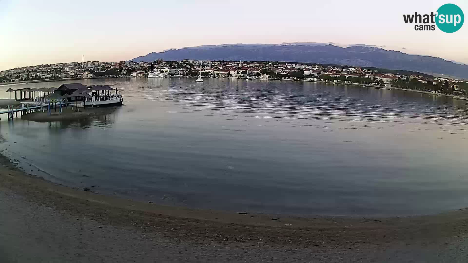Novalja Kamera u živo – gradska plaža