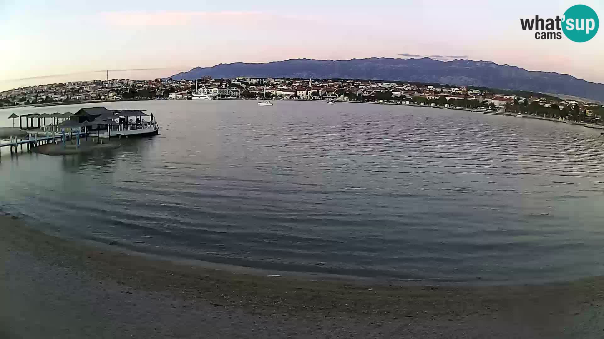 Novalja Kamera u živo – gradska plaža