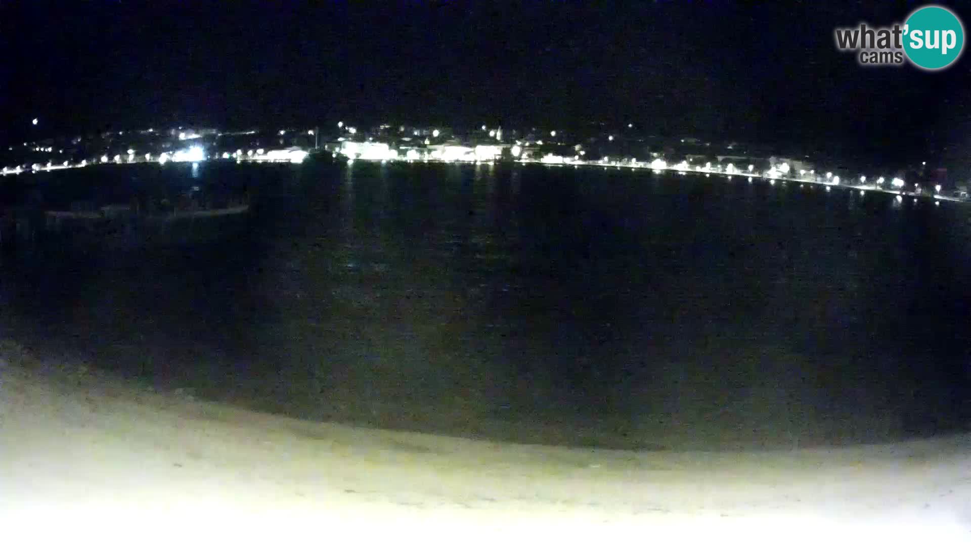 Live webcam Novalja – The Town beach