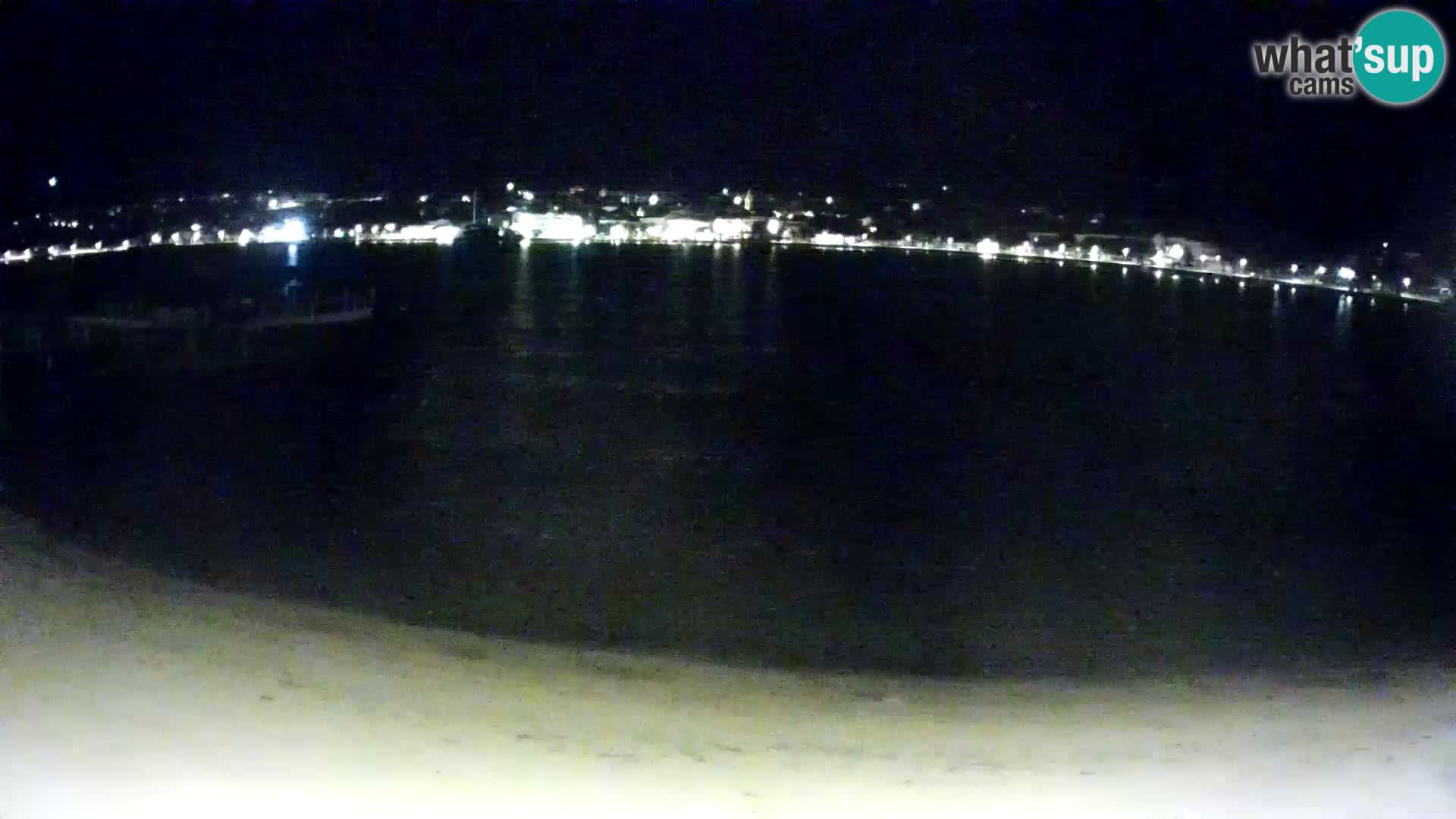 Novalja webcam – spiaggia cittadina