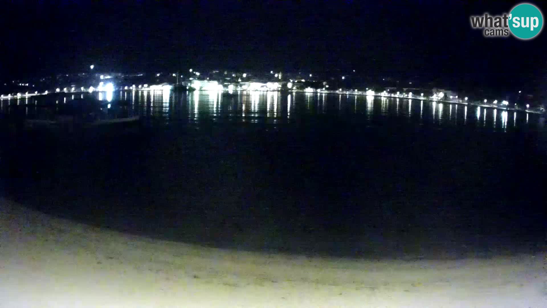 Novalja Kamera v živo – mestna plaža