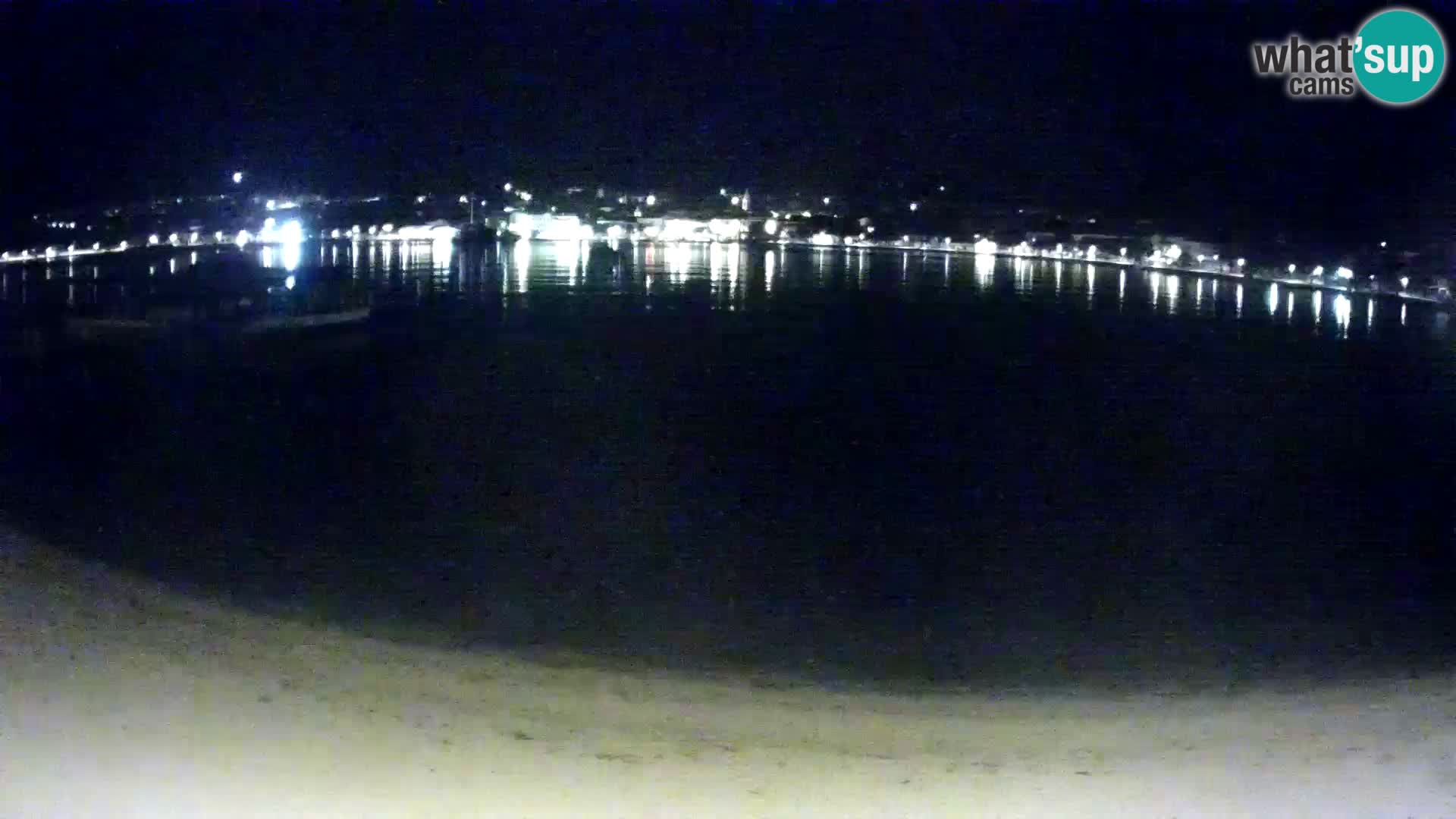 Live webcam Novalja – The Town beach