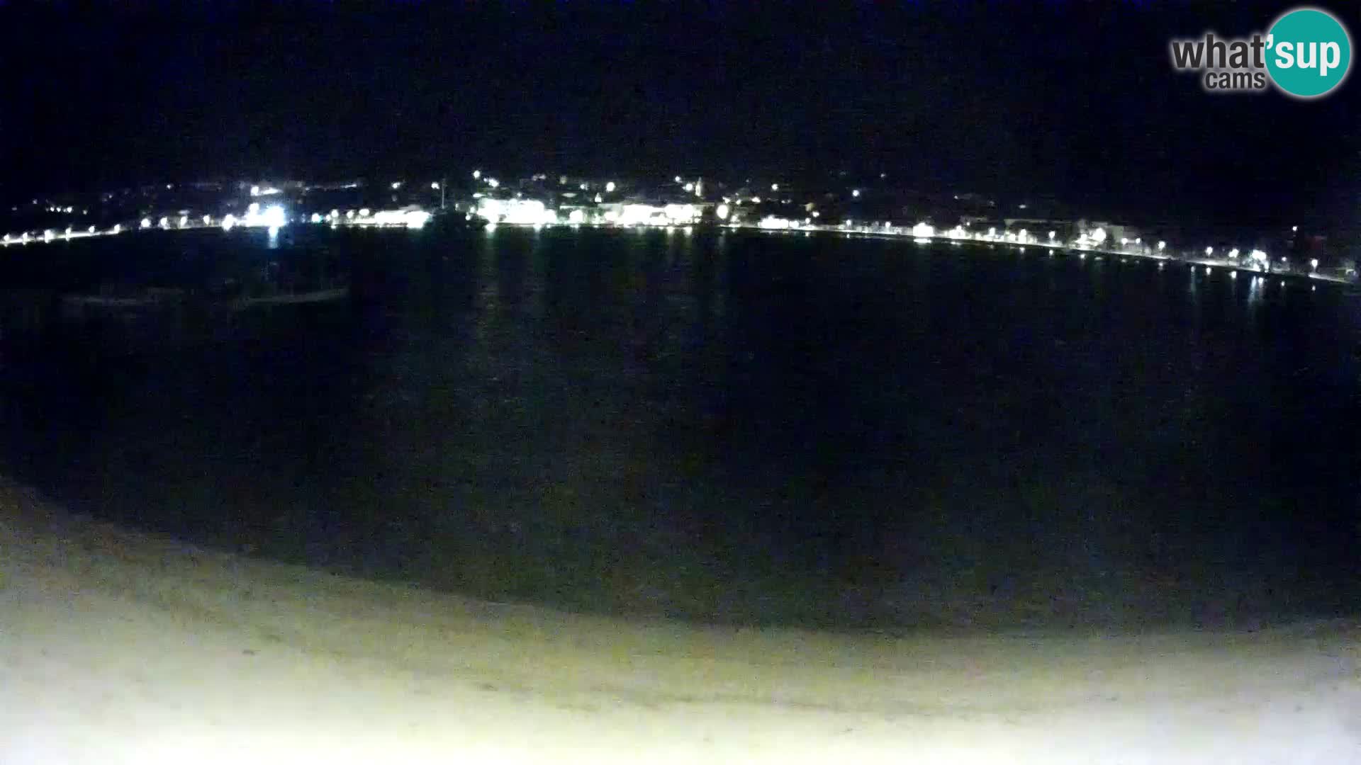 Novalja en vivo – playa de la ciudad