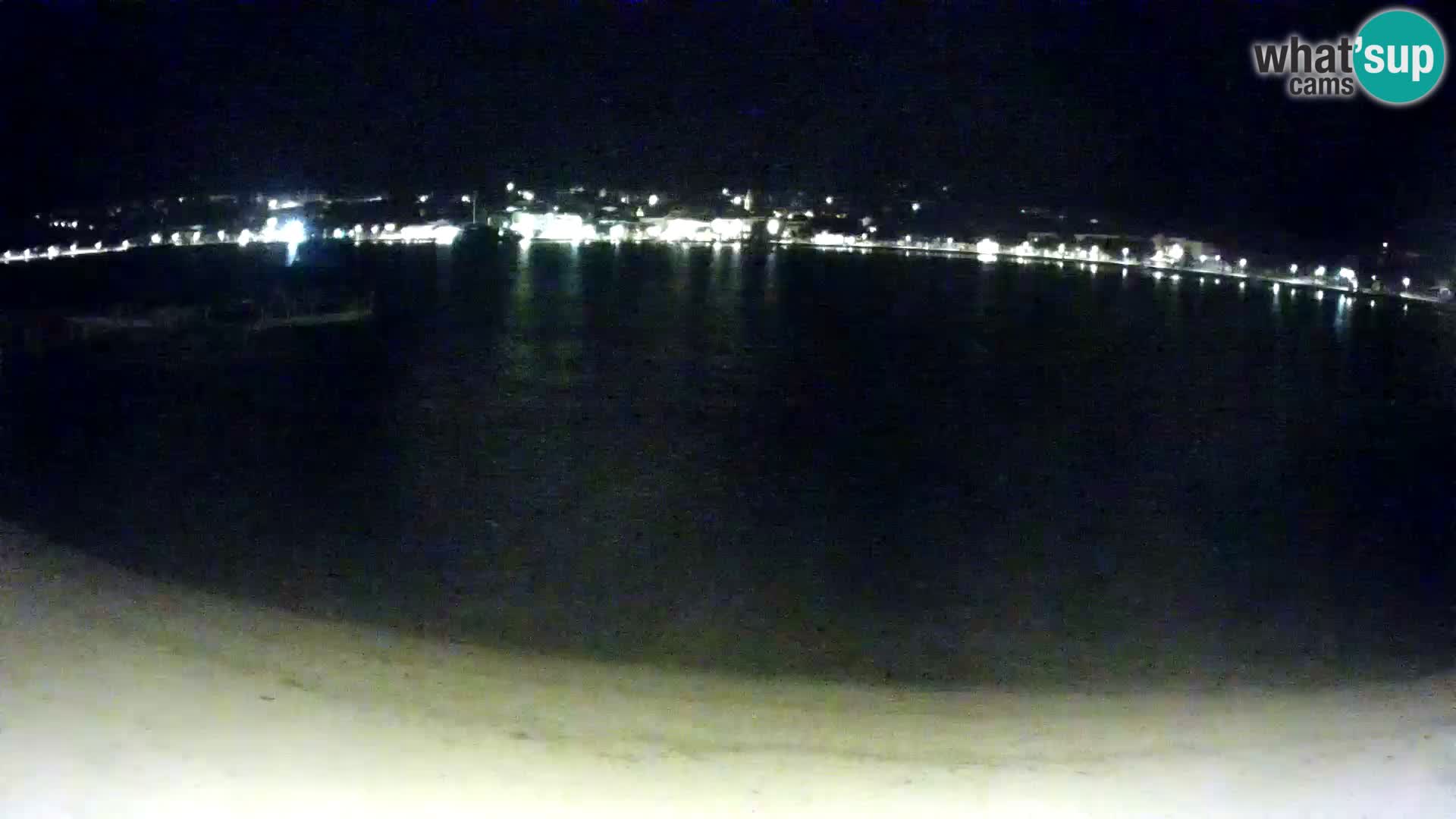 Novalja Kamera v živo – mestna plaža