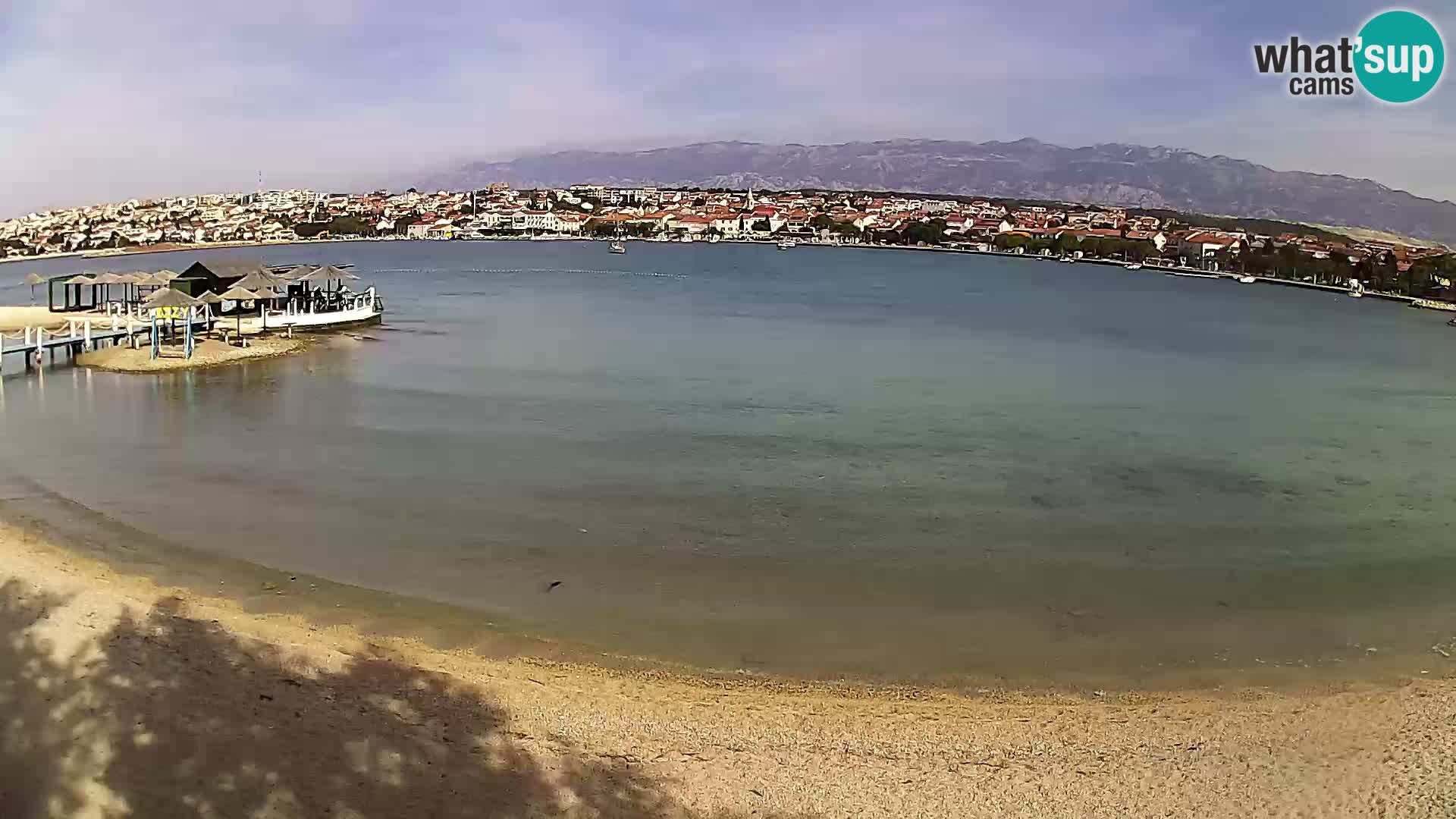 Webcam Novalja – Stadtstrand