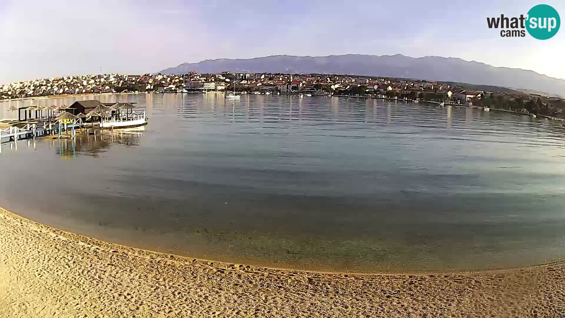 Webcam Novalja – Stadtstrand