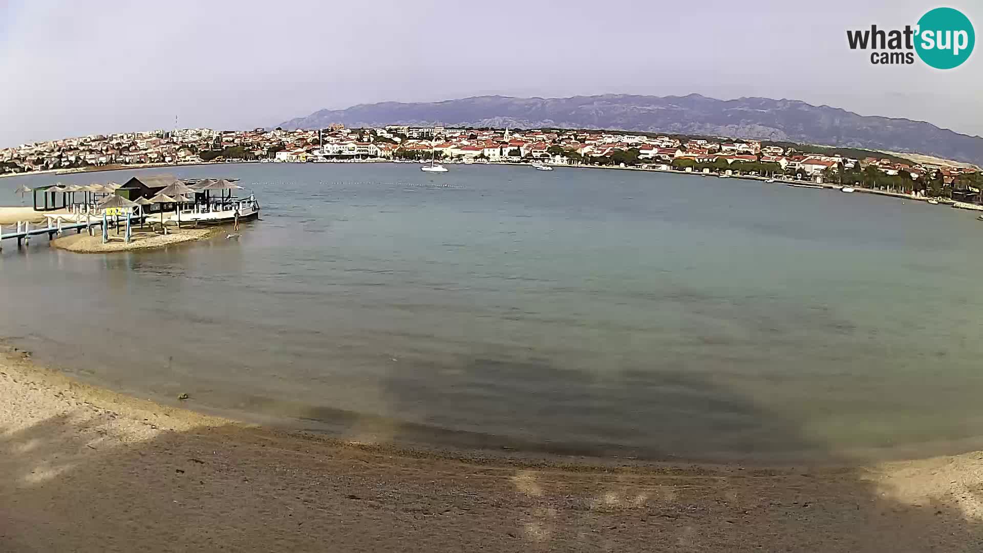 Novalja Kamera u živo – gradska plaža