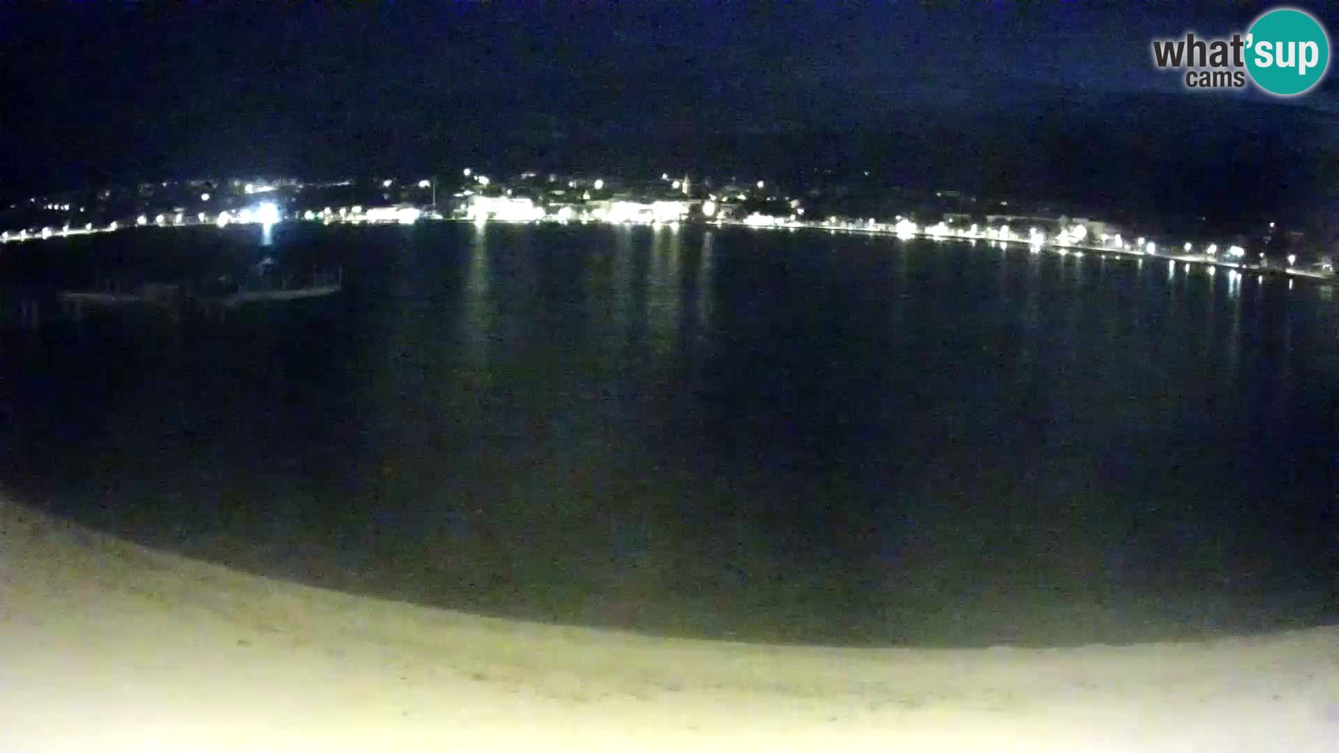 Novalja en vivo – playa de la ciudad