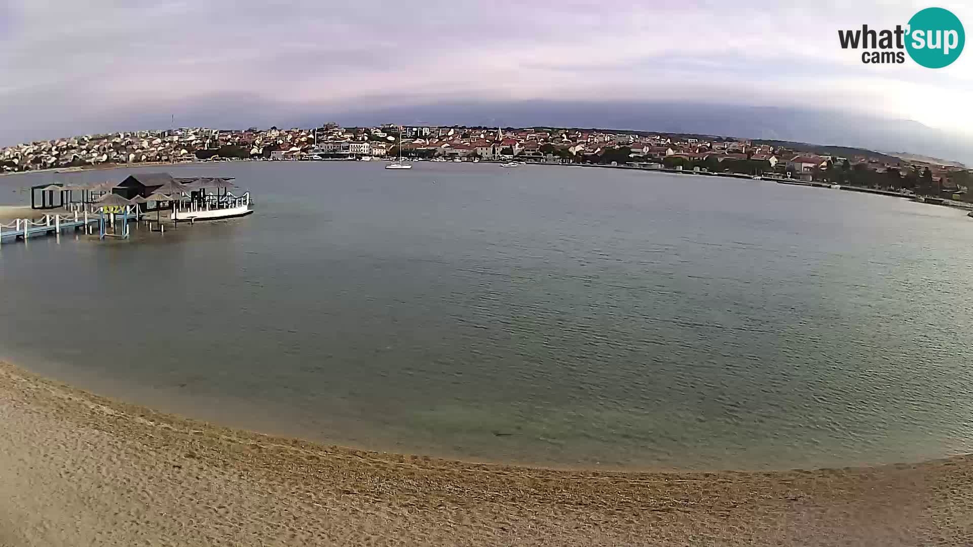 Webcam Novalja – Stadtstrand