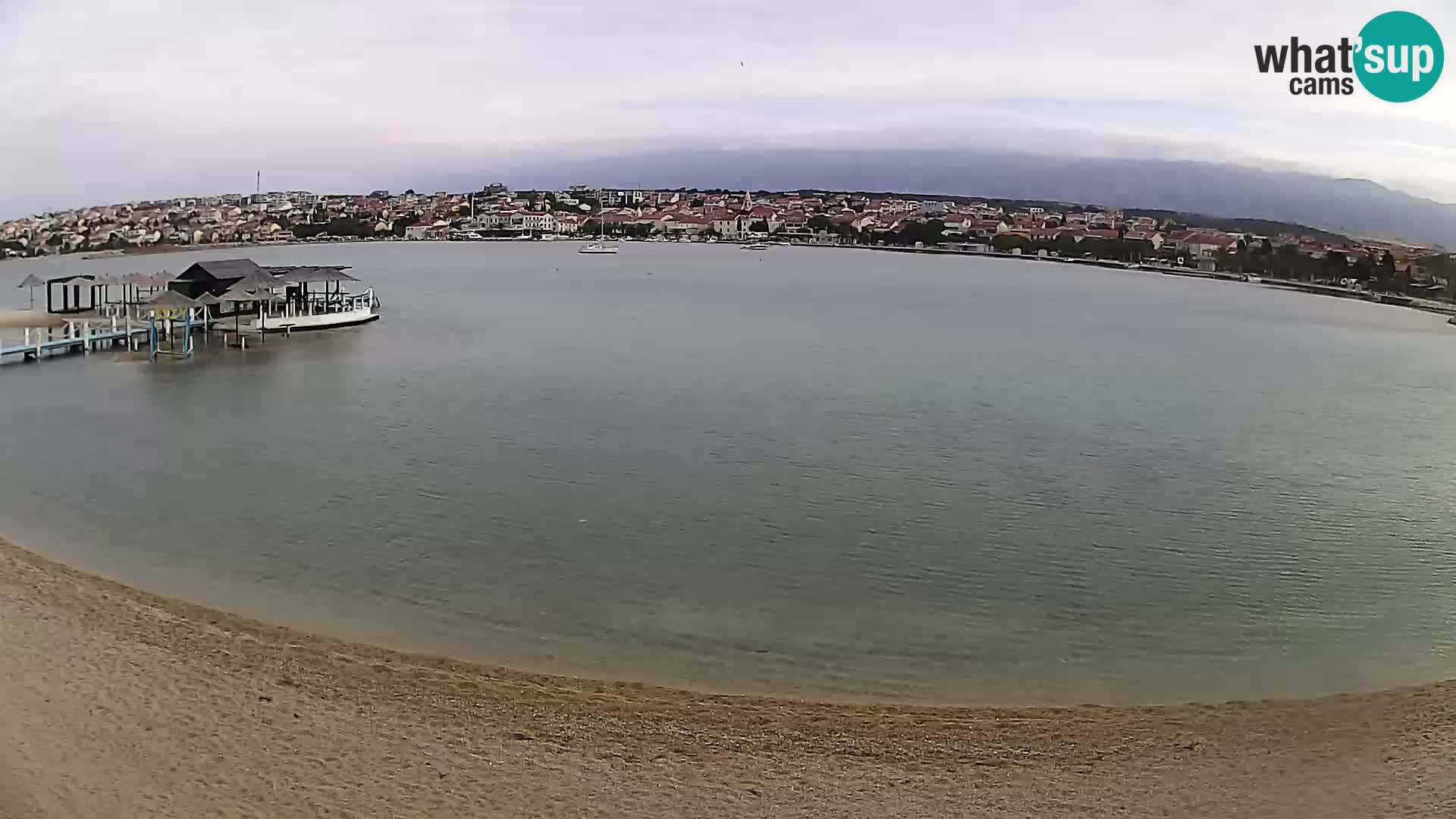 Webcam Novalja – Stadtstrand