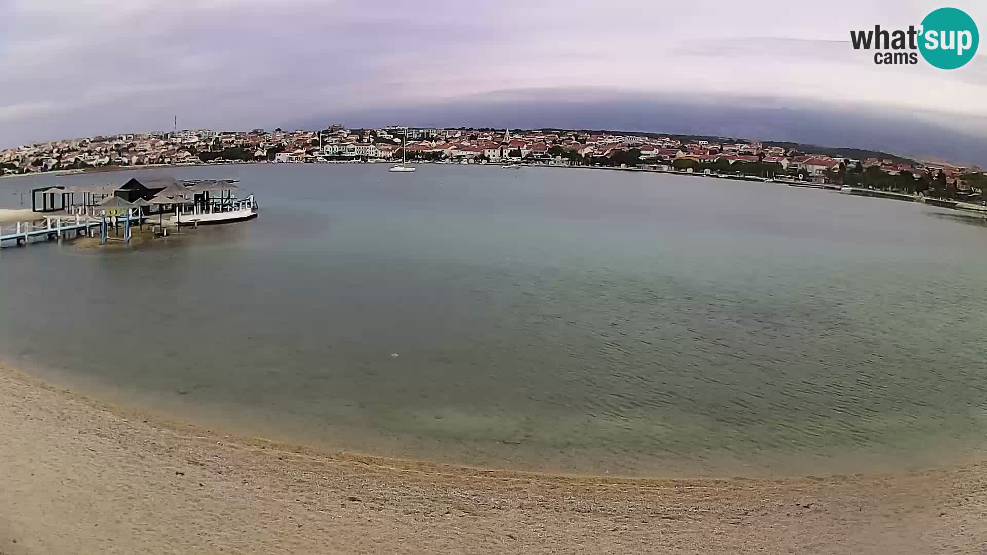 Webcam Novalja – Stadtstrand