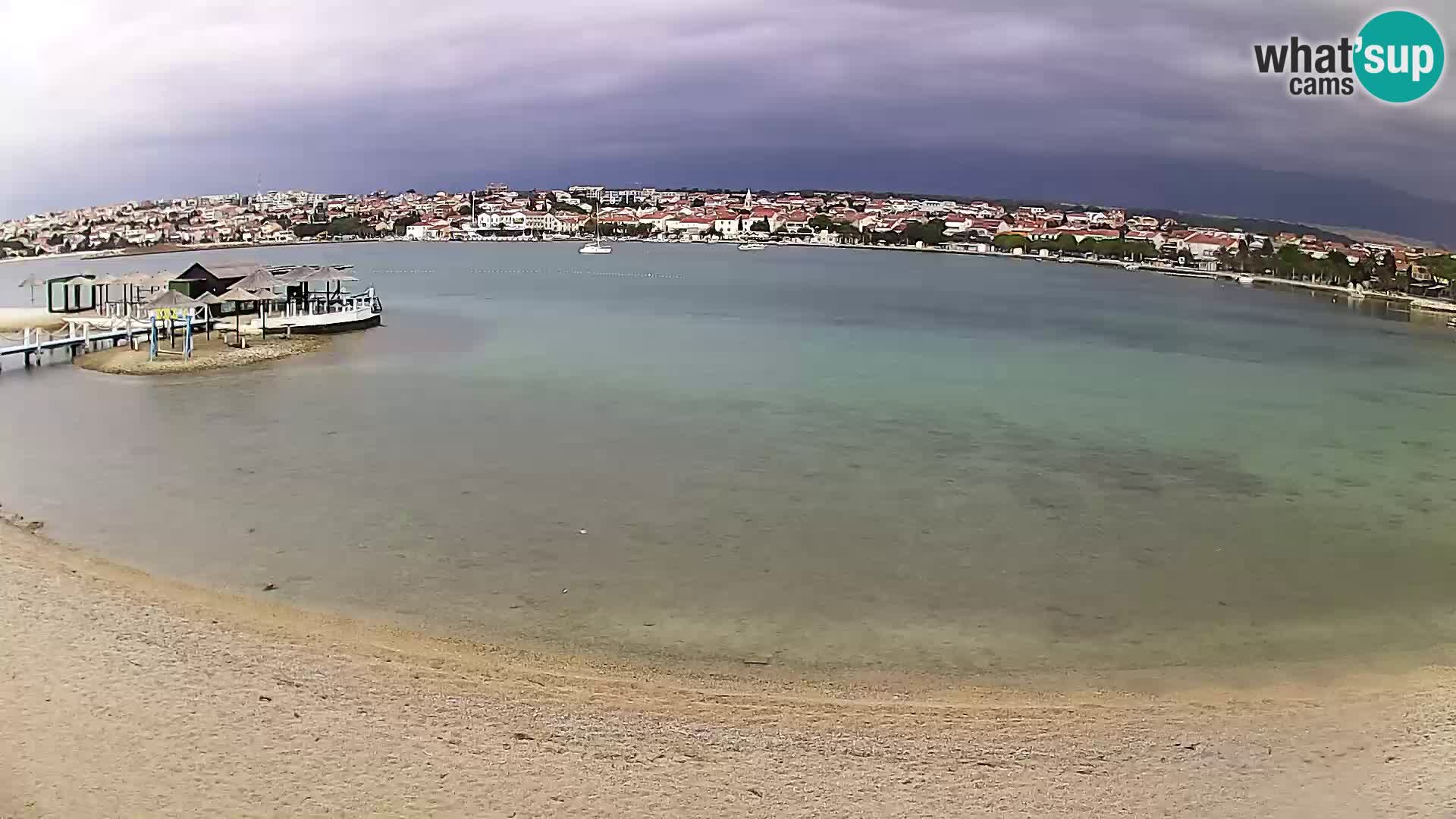 Webcam Novalja – Stadtstrand