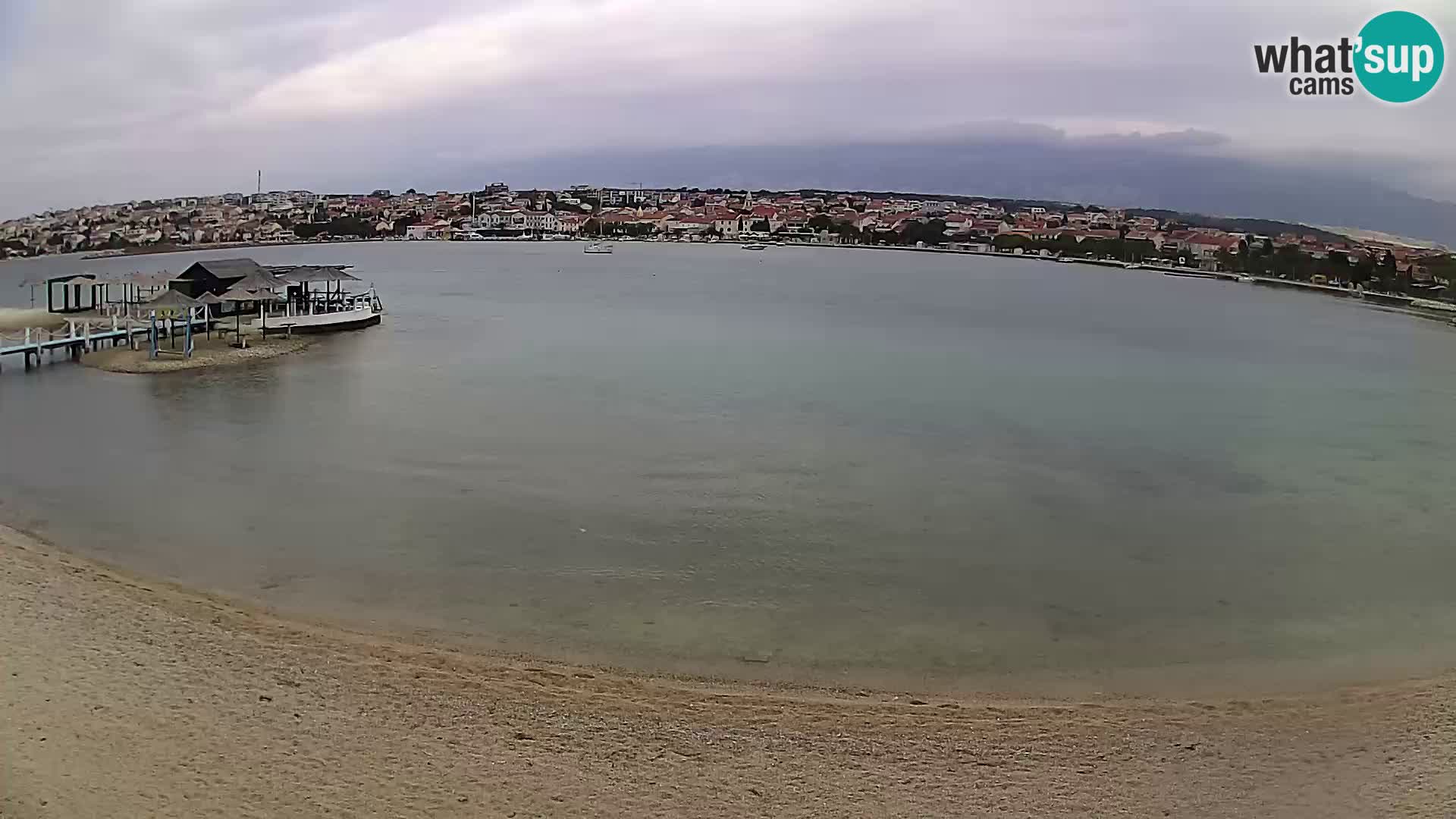 Novalja Kamera u živo – gradska plaža