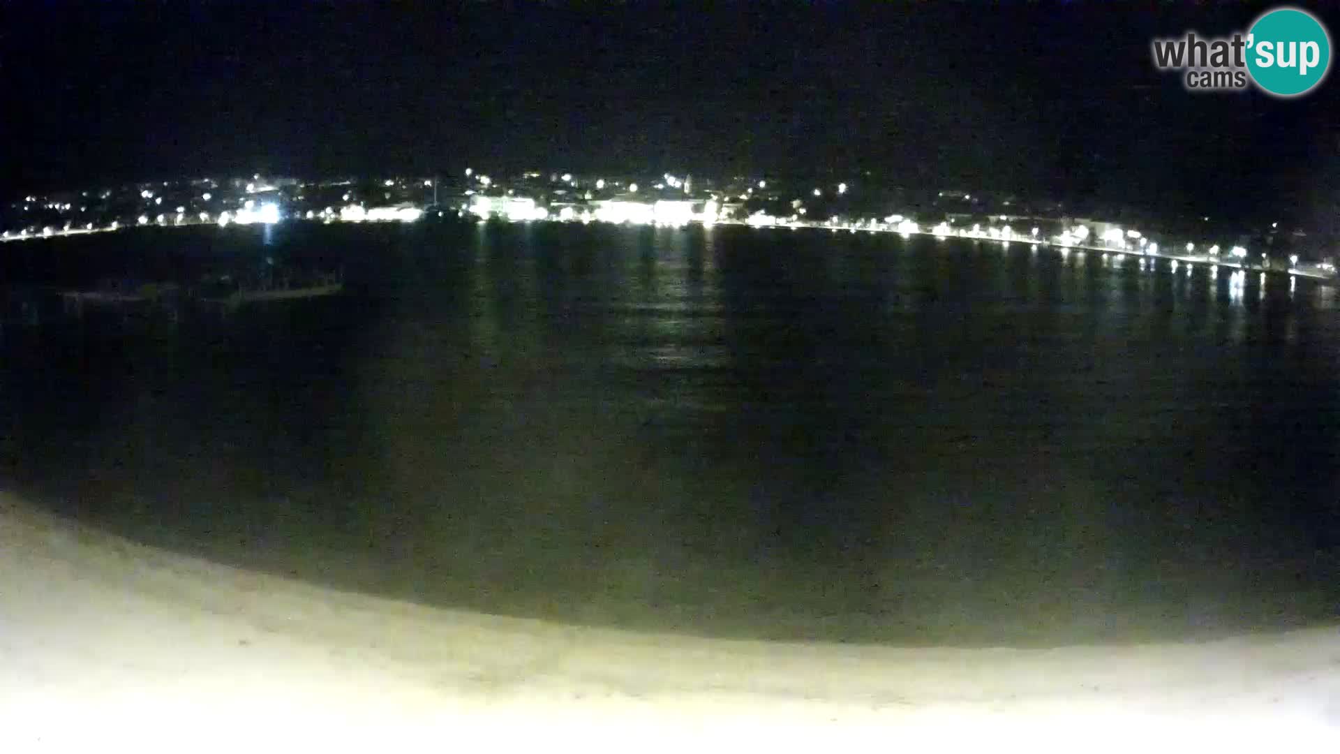 Live webcam Novalja – The Town beach