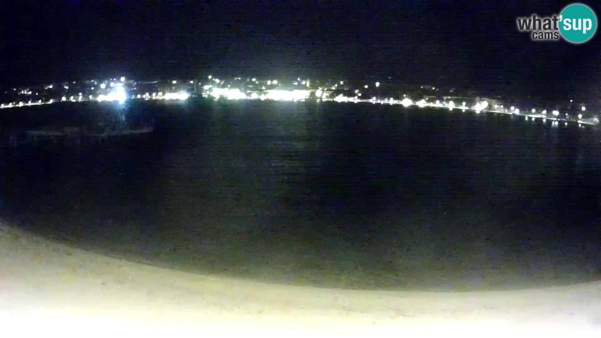Live webcam Novalja – The Town beach
