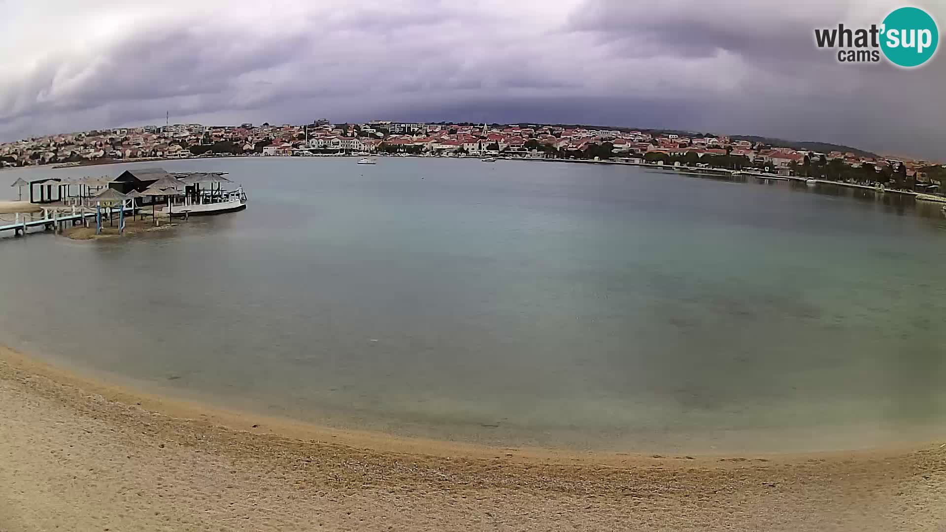 Novalja Kamera v živo – mestna plaža