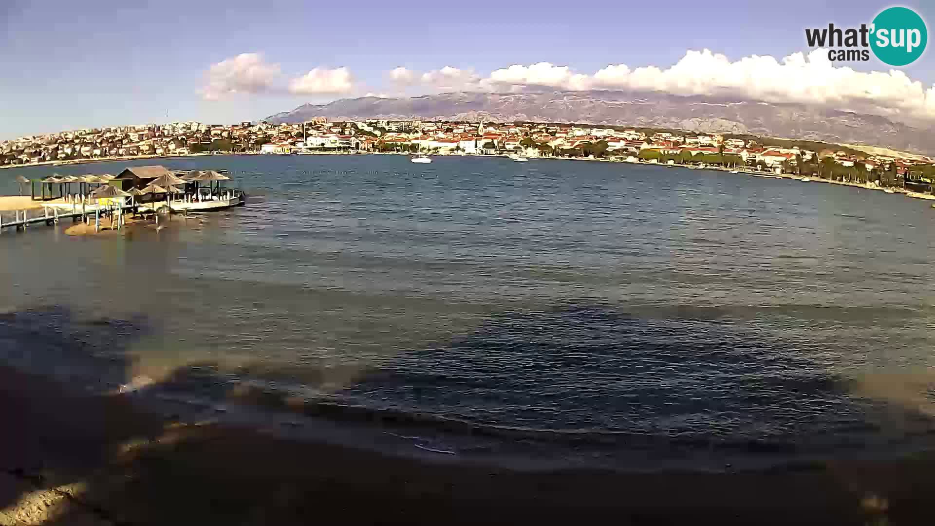Novalja Kamera u živo – gradska plaža