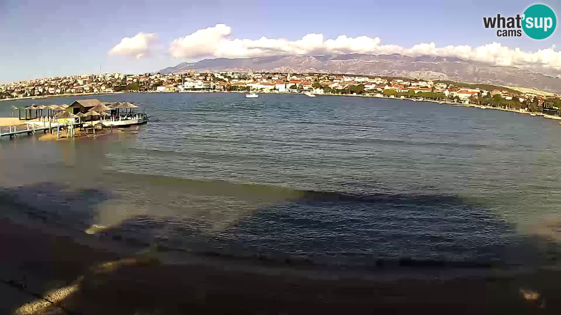 Novalja Kamera u živo – gradska plaža