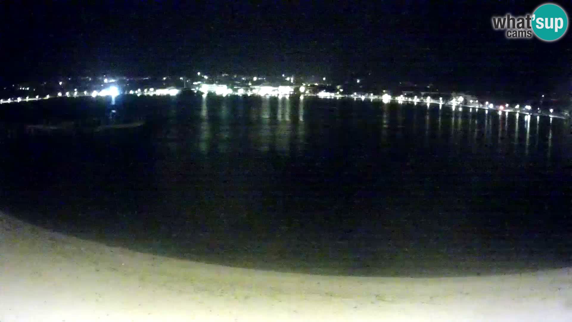 Live webcam Novalja – The Town beach