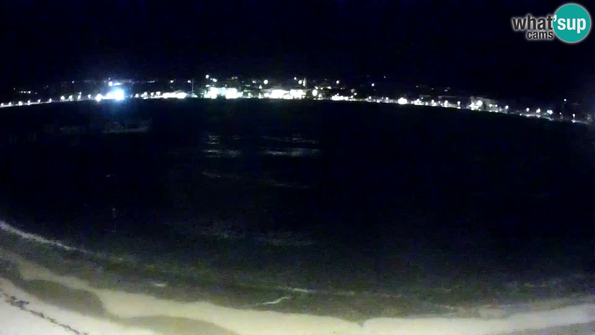 Novalja Kamera v živo – mestna plaža