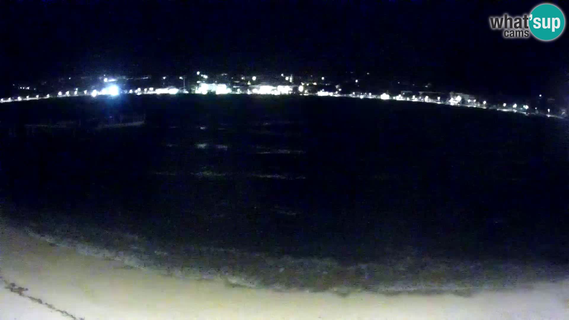 Live webcam Novalja – The Town beach