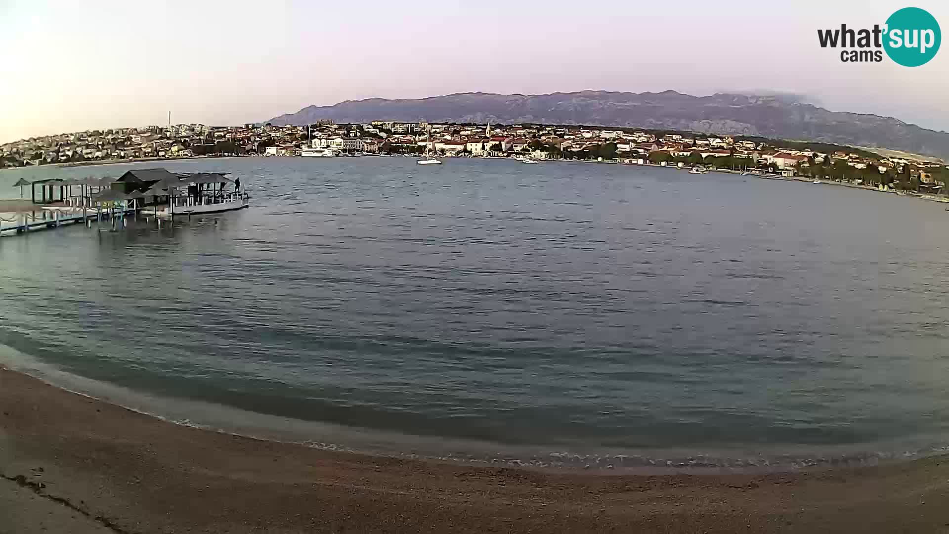 Webcam Novalja – Stadtstrand