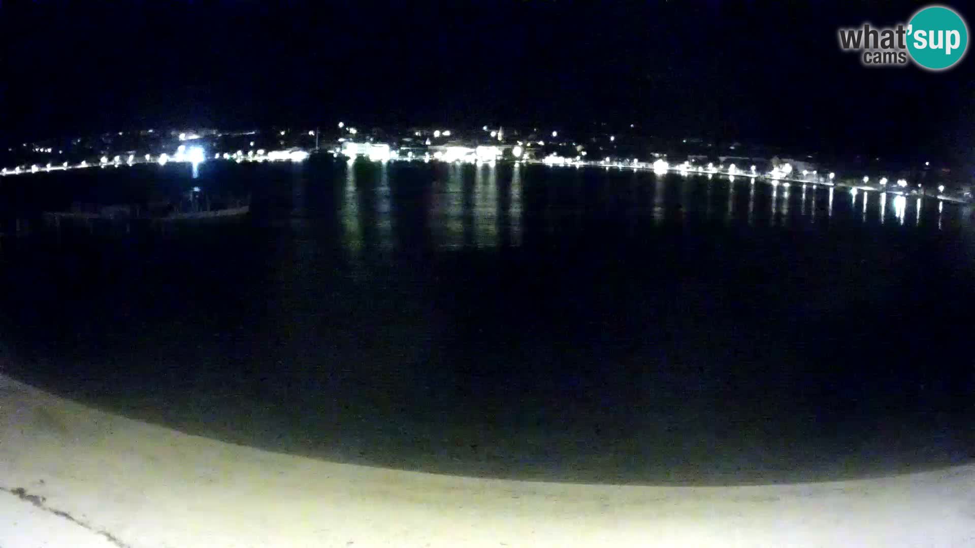 Novalja webcam – spiaggia cittadina