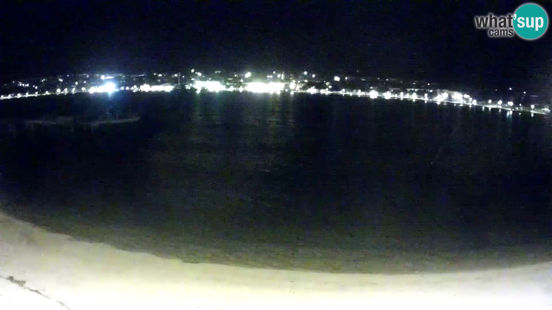 Novalja webcam – spiaggia cittadina