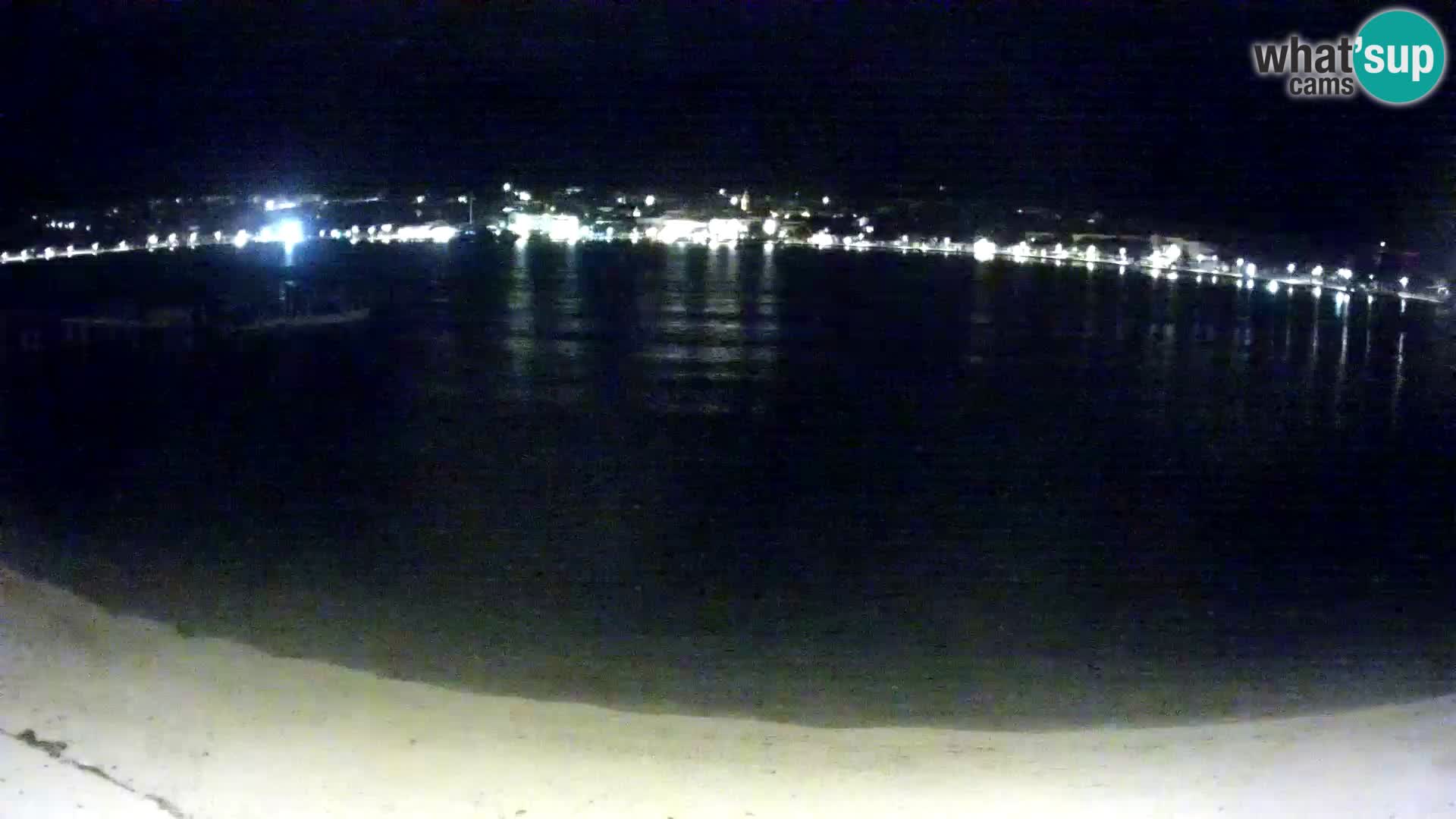 Novalja webcam – spiaggia cittadina