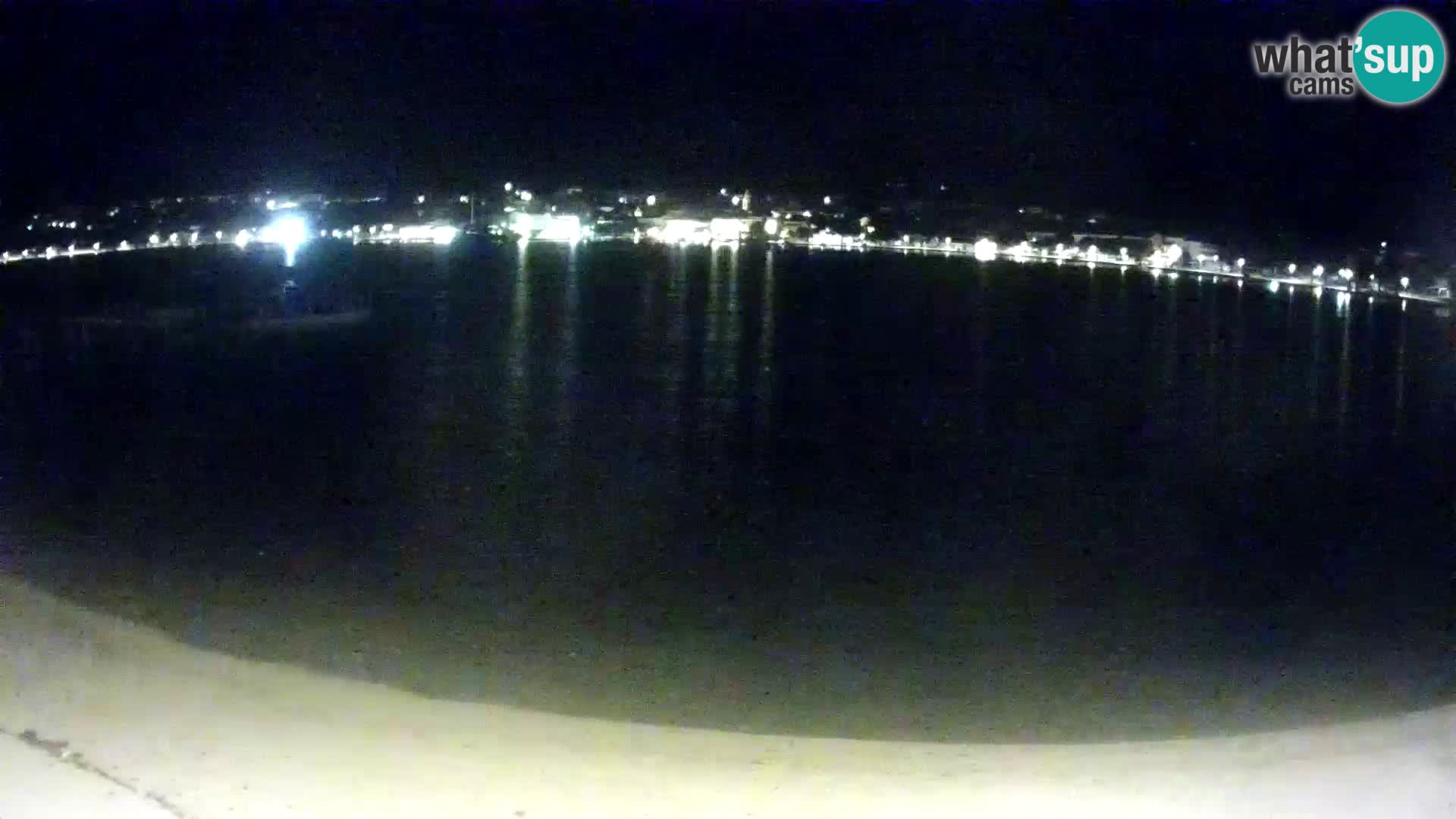 Novalja Kamera v živo – mestna plaža