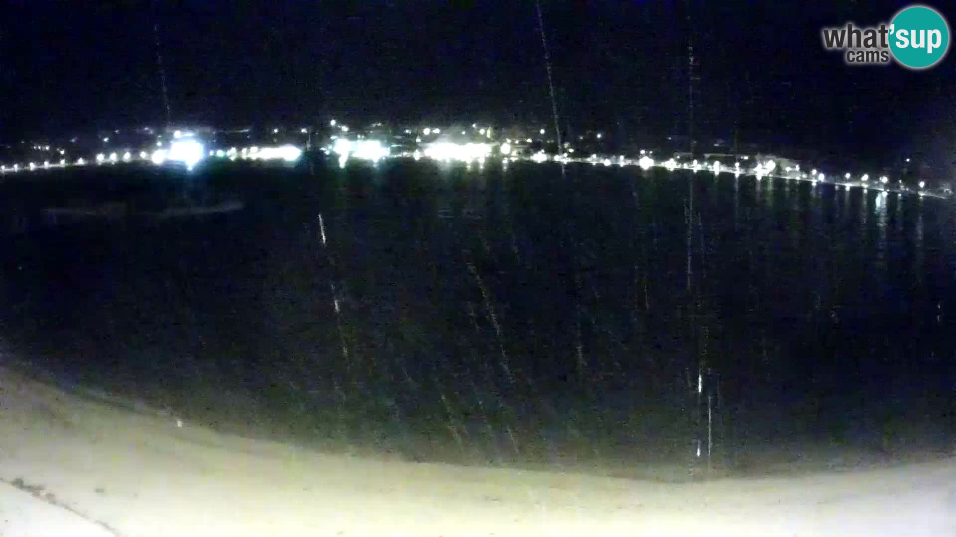Live webcam Novalja – The Town beach