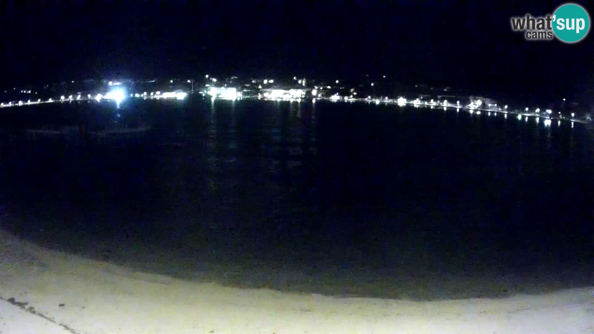 Novalja livecam – plage de la ville