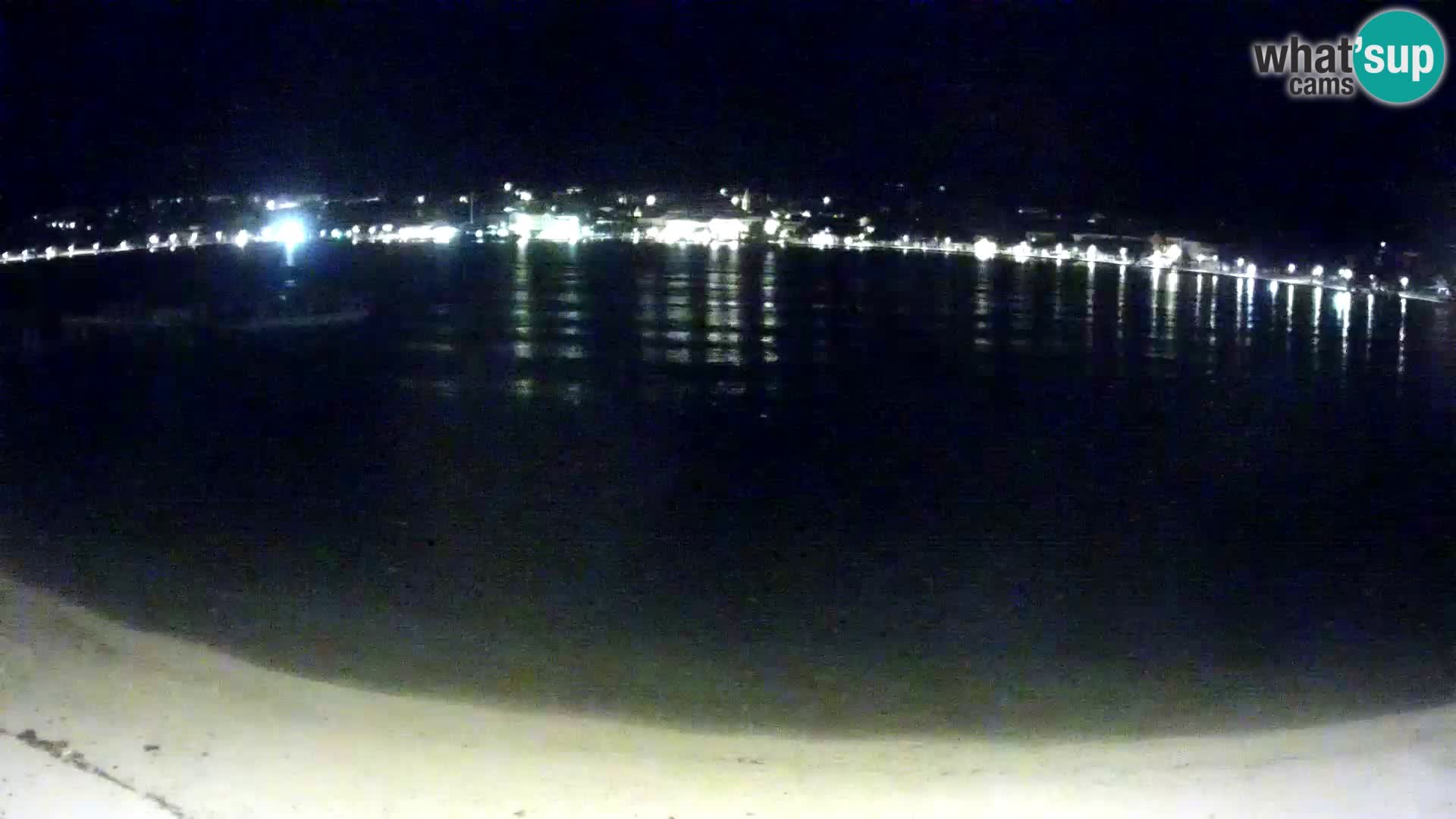 Novalja livecam – plage de la ville