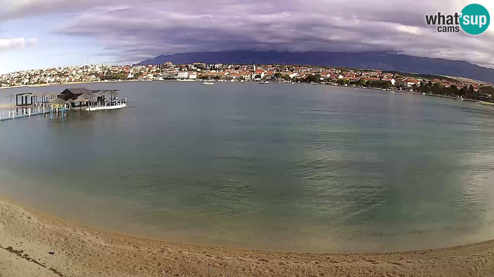 Novalja Kamera u živo – gradska plaža
