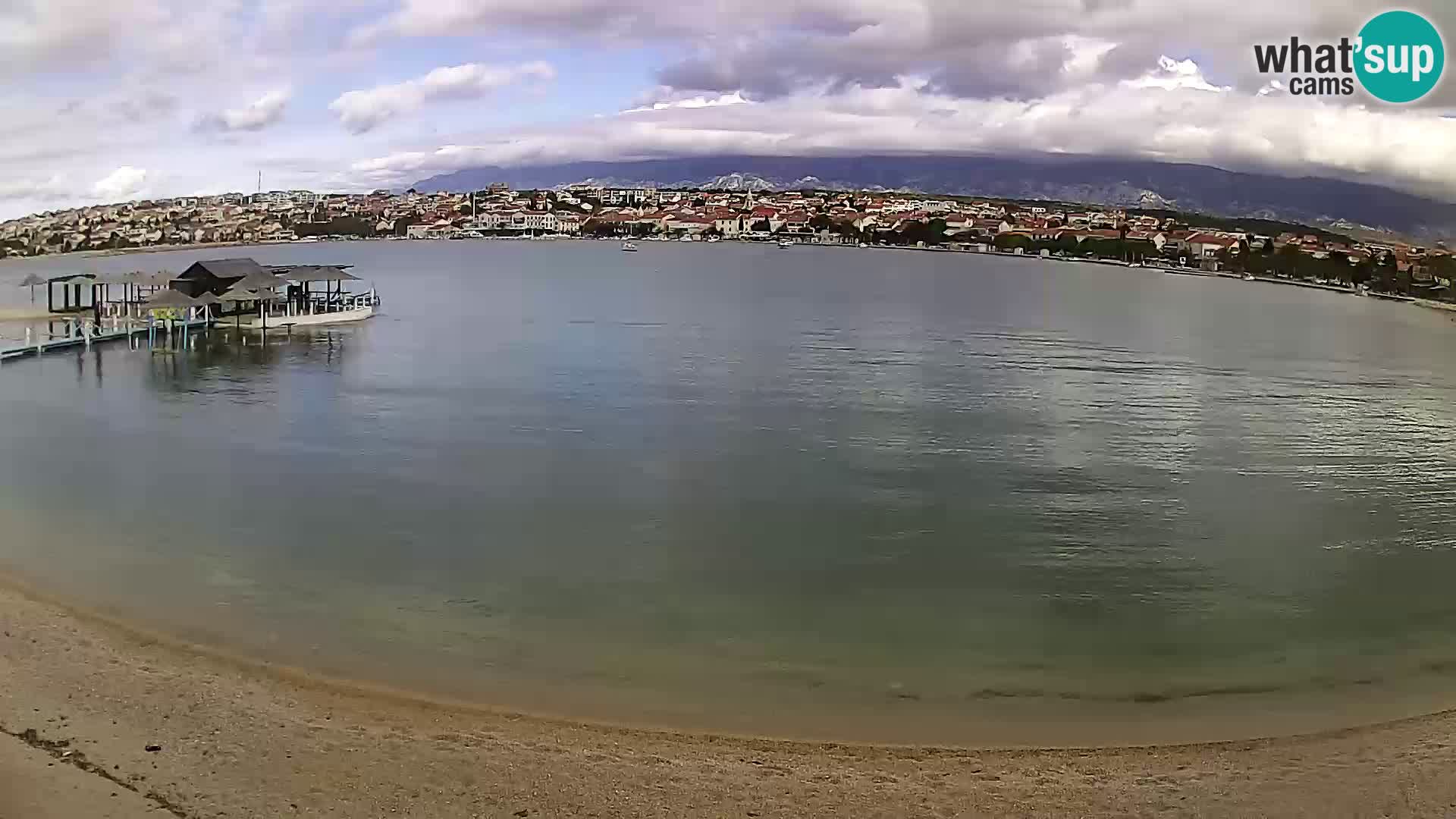 Novalja Kamera u živo – gradska plaža