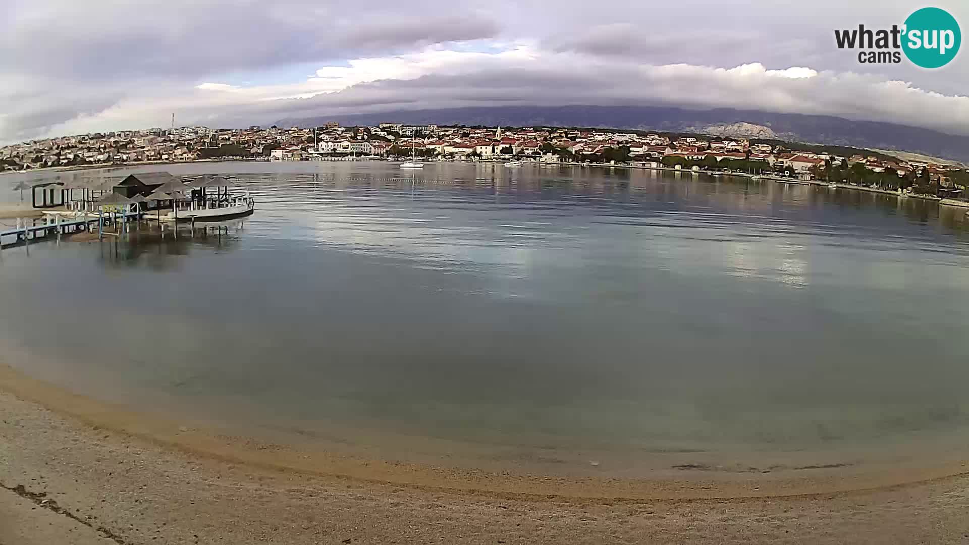 Novalja Kamera u živo – gradska plaža