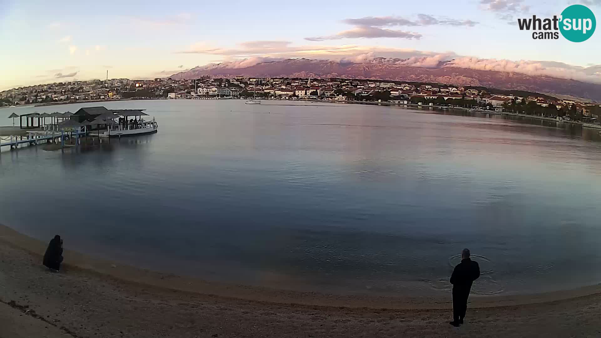 Webcam Novalja – Stadtstrand