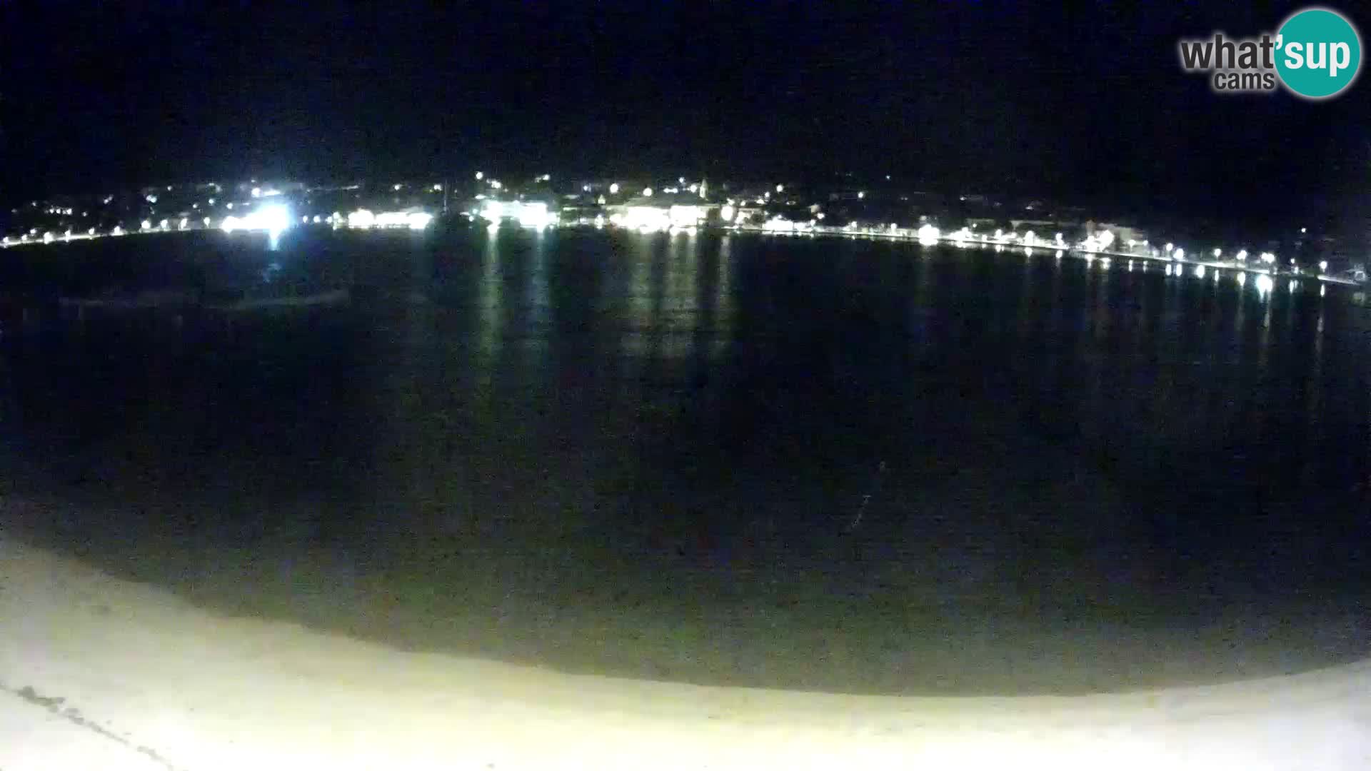Novalja webcam – spiaggia cittadina