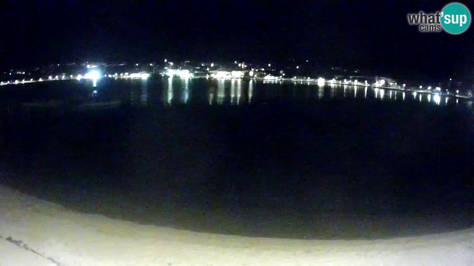 Novalja en vivo – playa de la ciudad