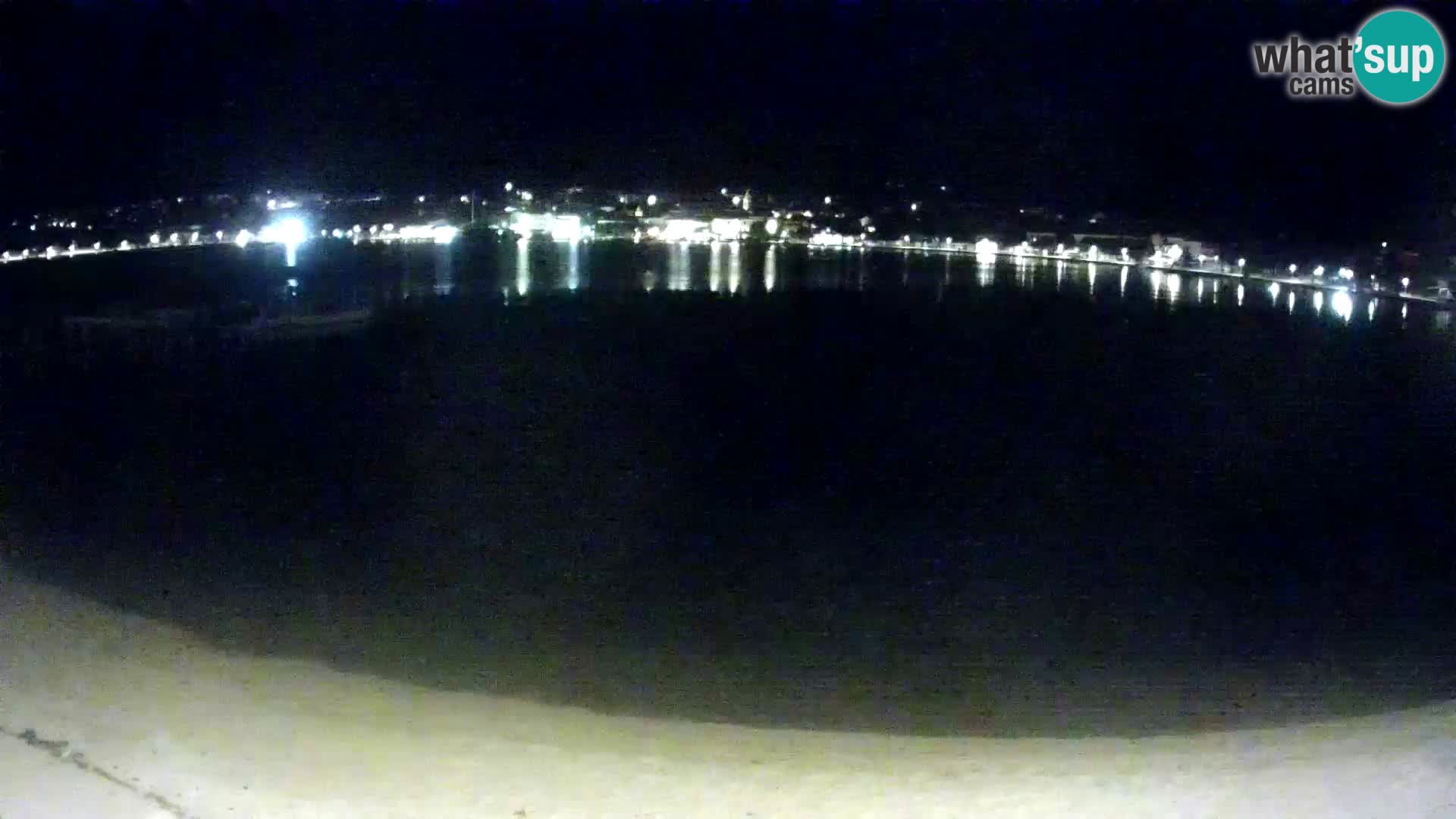 Novalja webcam – spiaggia cittadina