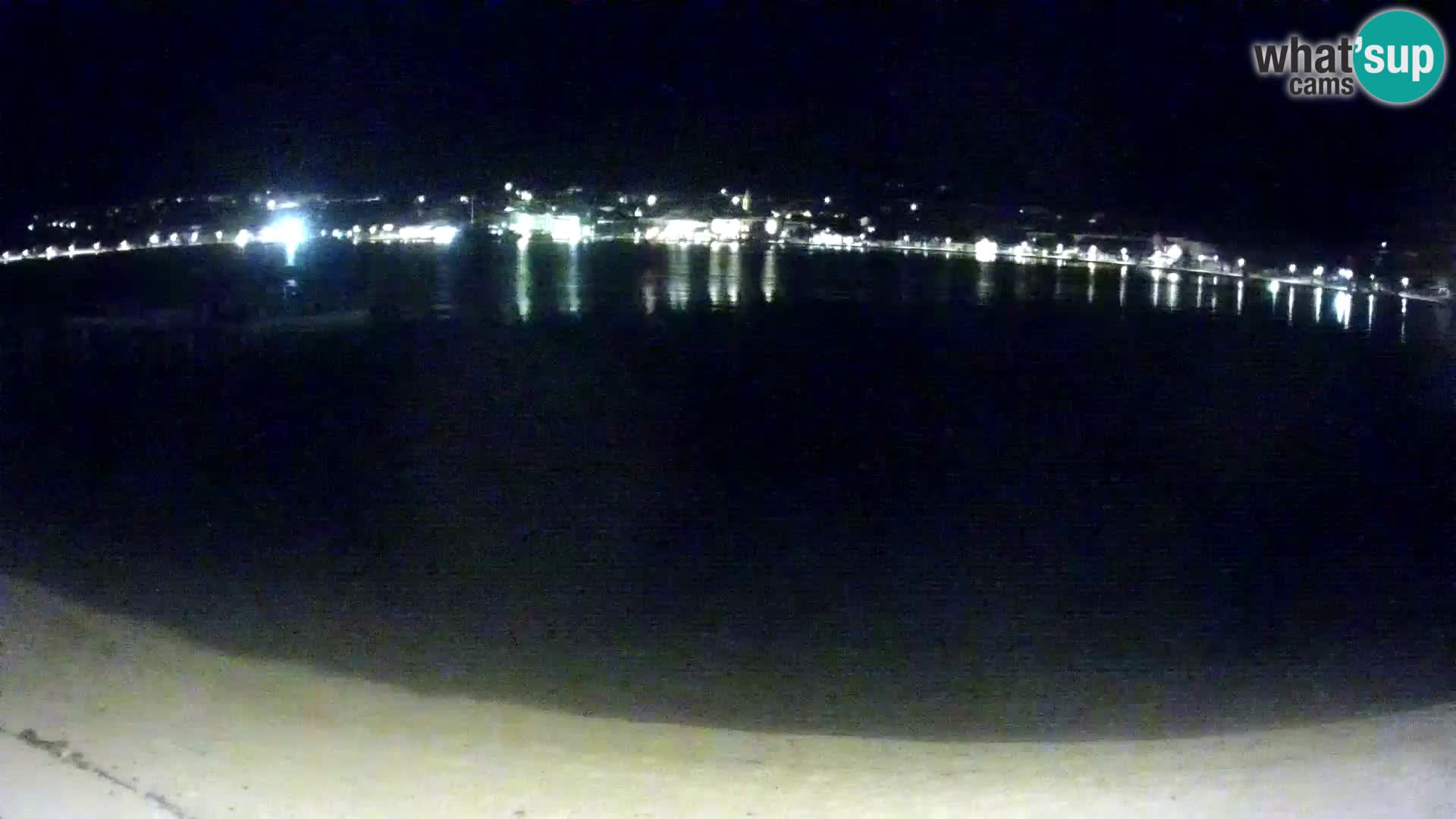 Novalja livecam – plage de la ville