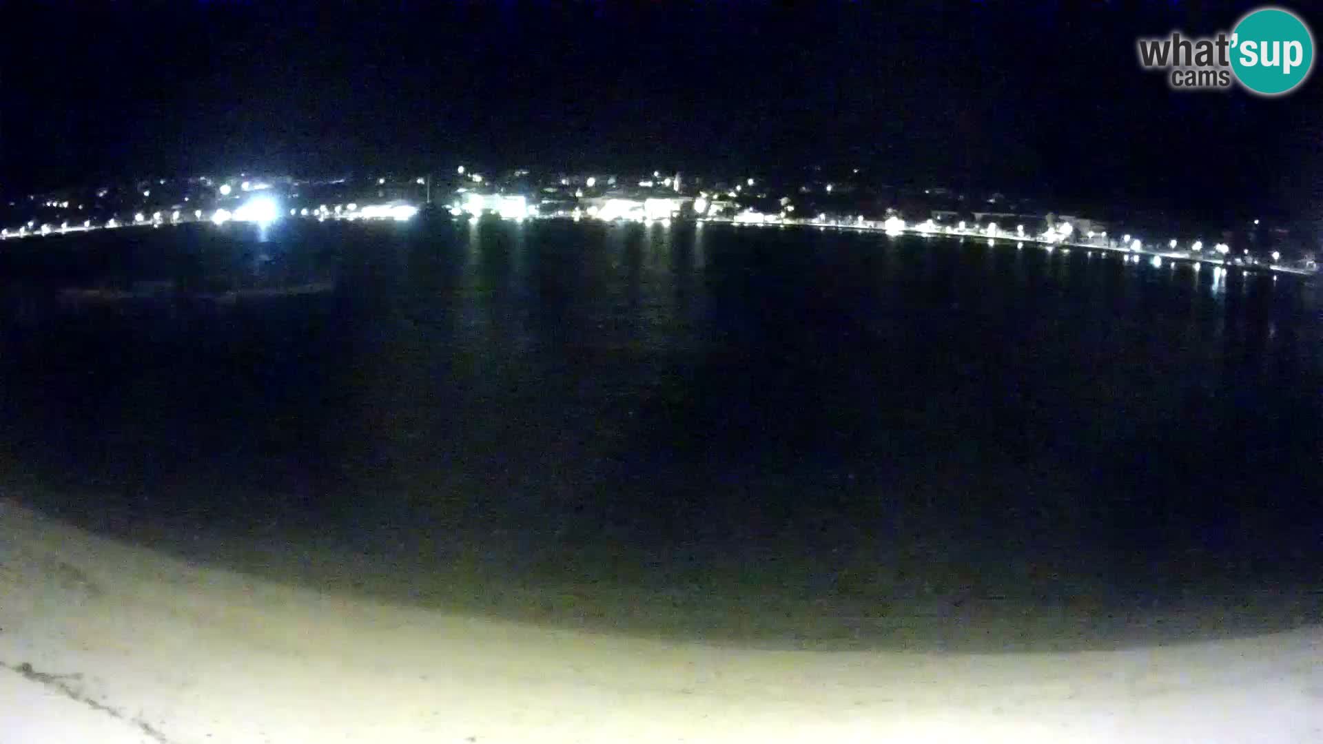 Live webcam Novalja – The Town beach