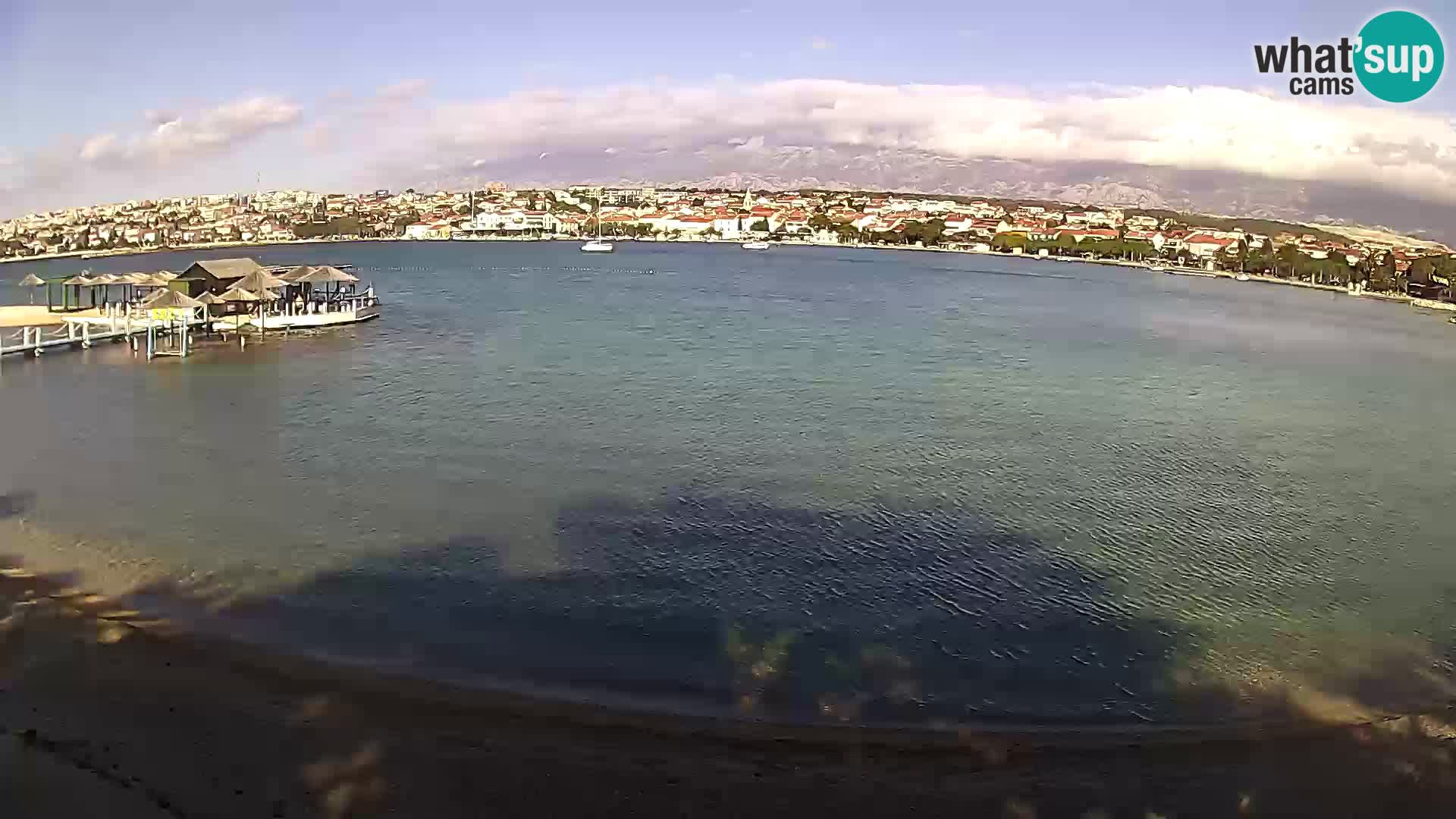 Novalja Kamera v živo – mestna plaža