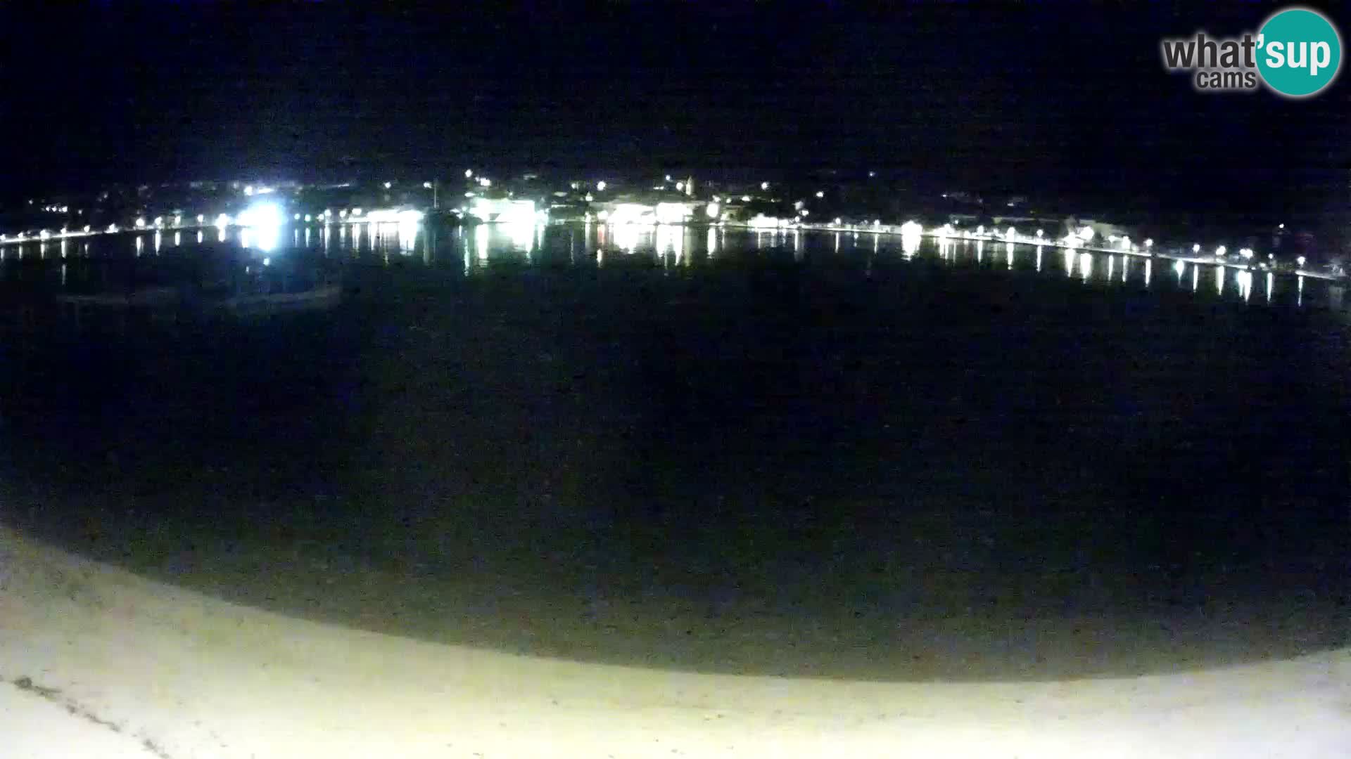 Novalja webcam – spiaggia cittadina