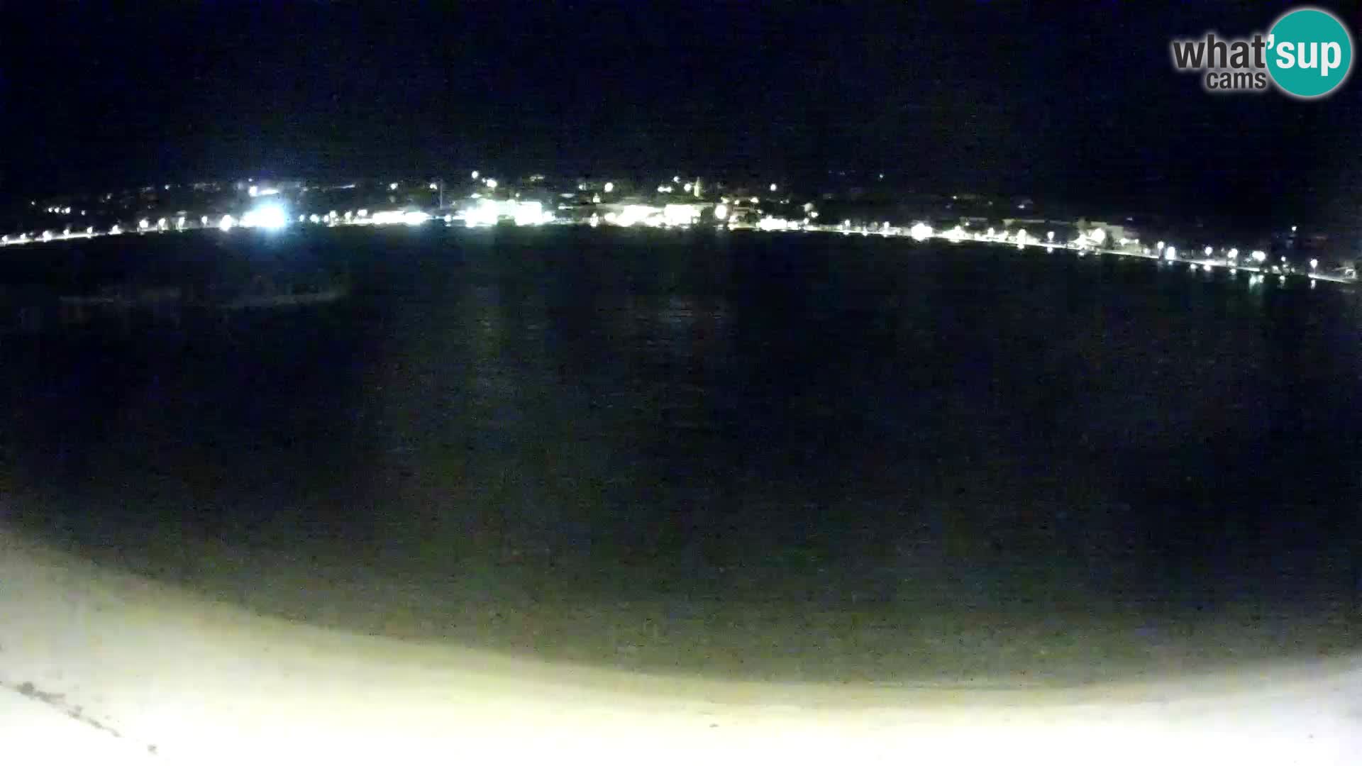 Novalja en vivo – playa de la ciudad