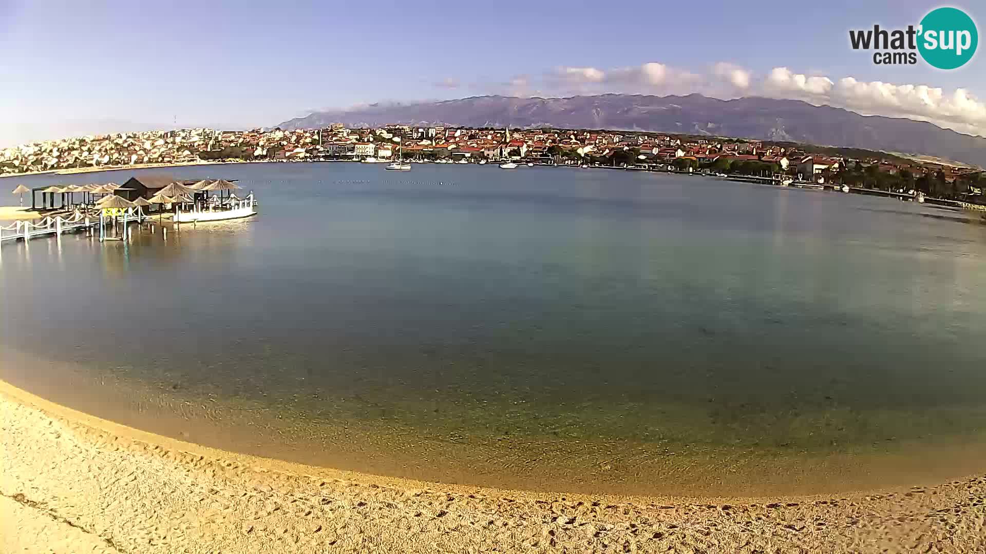 Webcam Novalja – Stadtstrand