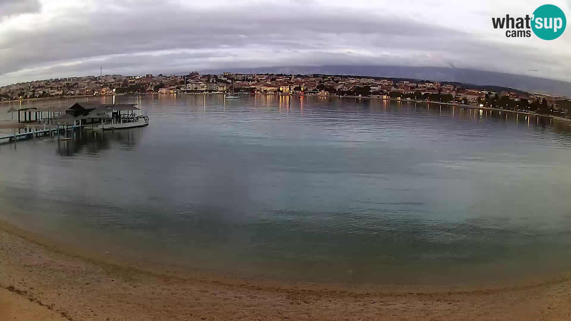 Novalja Kamera u živo – gradska plaža