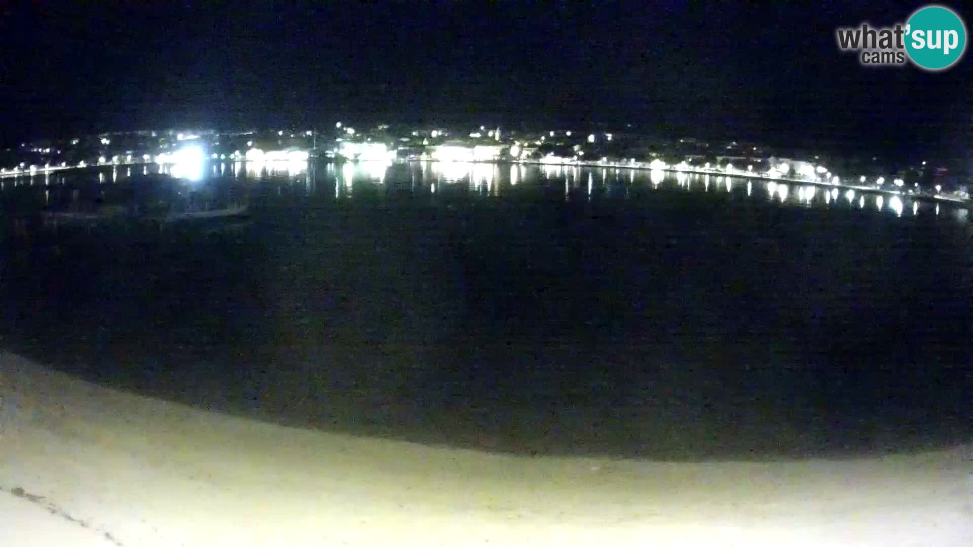 Novalja en vivo – playa de la ciudad