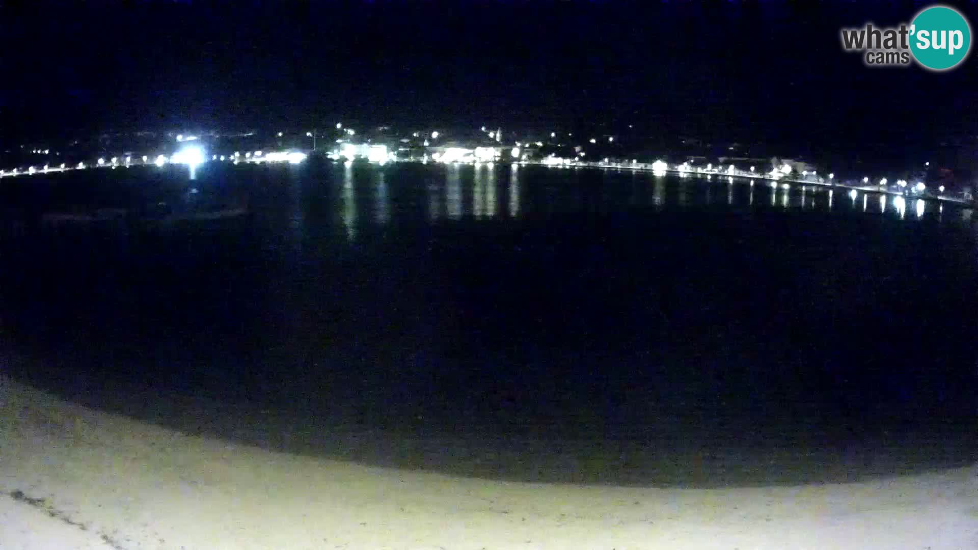 Novalja en vivo – playa de la ciudad
