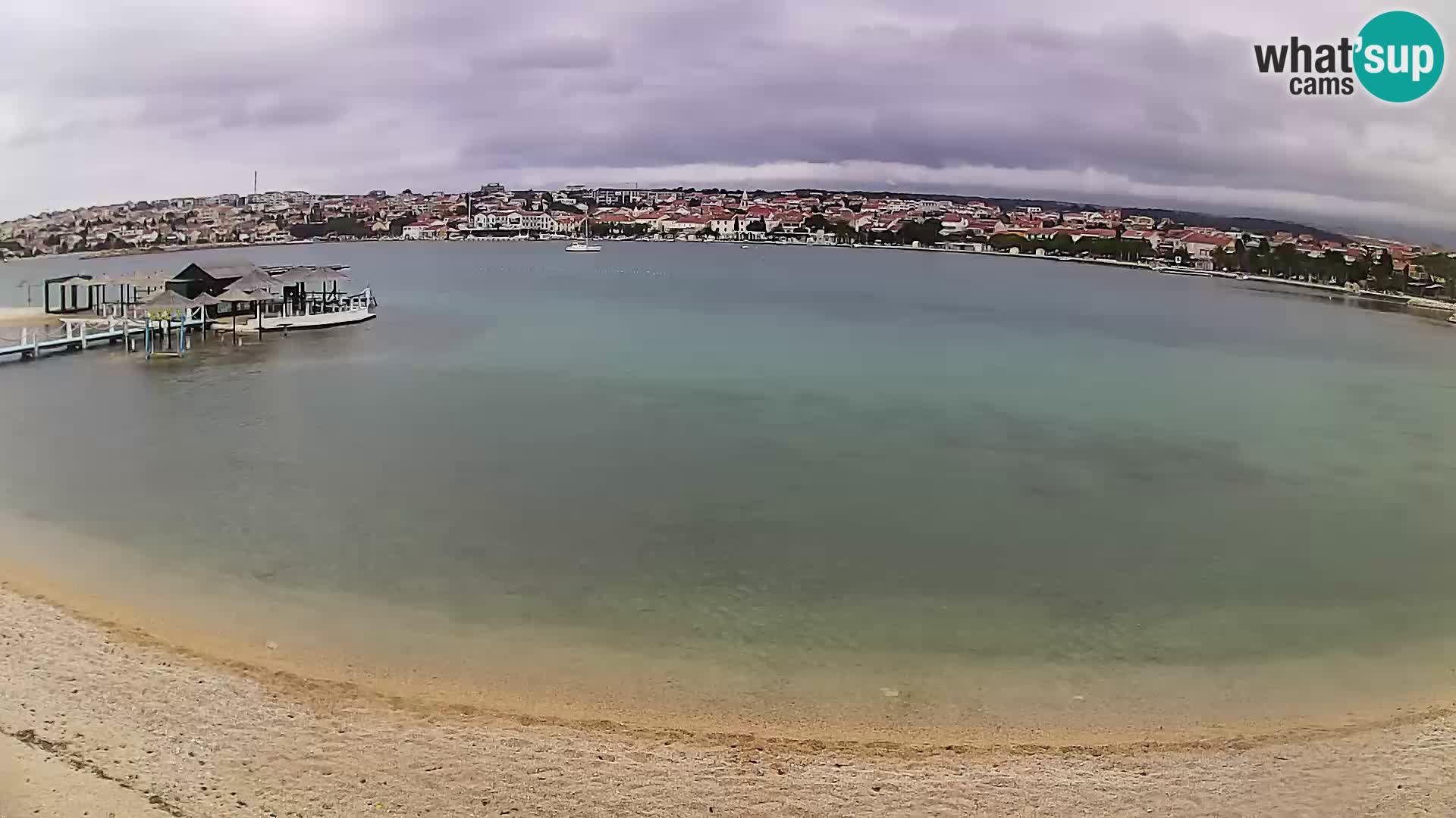 Novalja Kamera v živo – mestna plaža